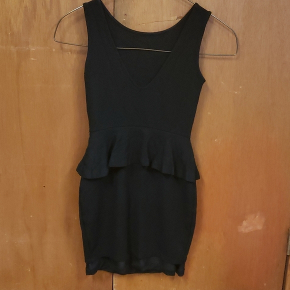 Zara Peplum Mini Dress - Picture 4 of 6
